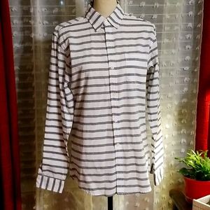 Mens Hudson Barrow NYC Sz M Dress Shirt